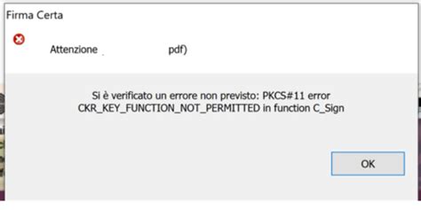 pkcs 11 smart card self-service control error|FirmaCerta .